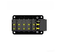5 Way Power Distribution Board Featuring for XT30 Connectors and CAN Protocol Support for RC Models Robots Cars Boats 50A Max Load(without shell)