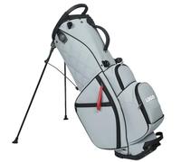 5-Way Waterproof Stand Golf Bag, PU Leather & Polyester Construction, Sunday Golf Club Bag(Dark Gray)