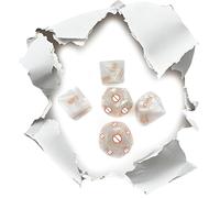 5 White Cube Dice Tools To Enhance Durability, Couple Gift - H2