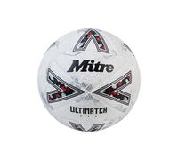 (5, White/Off White/Silver) Mitre Ultimatch Evo Football