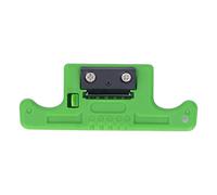 5 Wire Optical Fiber Stripper, Professional Longitudinal Ribbon Fiber Cable Stripper, Clean Stripping Tool for 1.9-3.0mm Cable Splicing with PVC Casing and Industrial Steel Blade (Green)