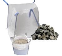 5 x 1 Tonne FIBC Heavy Duty Jumbo Builders Bulk Bags/Sacks | for Garden Waste & Aggregates