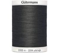 5 x 1000mtr Gutermann Premium Polyester Sew All Thread - Colour 701 Dark Grey