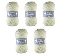 5 x 100g Cygnet Baby Pato DK (Cream 789)