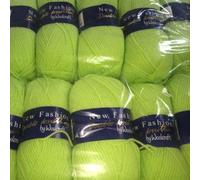 5 x 100g Woolcraft Dk Double Knitting Wool, Yarn (5 x 100g Apple 439)