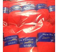 5 x 100g Woolcraft Dk Double Knitting Wool, Yarn (5 x 100g Matador 160)