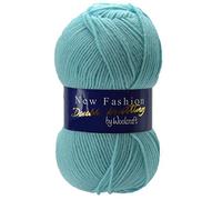 5 x 100g Woolcraft Dk Double Knitting Wool, Yarn (5 x 100g Turquoise 6f20)