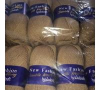 5 x 100g Woolcraft Dk Double Knitting Wool, Yarn (5 x 100g Walnut 885)