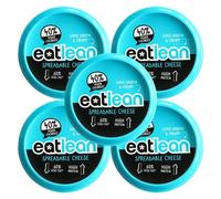 5 x 150g Eatlean Spreadable Cheese Spread (Total 750g) | Suitable for Vegetarians | Zero Carb | Keto Friendly | Low in Fat & Saturated Fat
