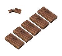 5 X 16GB USB3.0 Bulk Flash Drives, Anloter Wooden USB Flash Drive Thumb Drives Pack Walnut Memory Stick for Date Storage High Speed 3.0 (16GB/3.0, 5Pack-Walnut Wood)