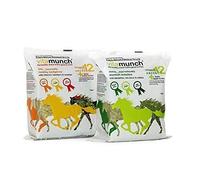 5 X 1KG VITAMUNCH MEADOW HIGH FIBRE, LOW SUGAR, CEREAL FREE SNACK - INCLUDES 1 MUNCH NET - FOR HORSES PONIES PRONE TO LAMINITIS OR OVERWEIGHT - GREAT FOR BOX REST