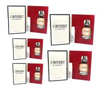 5 x 1ml GIVENCHY L'INTERDIT Eau de Parfum Spray Vials Samples Mini