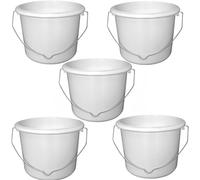 5 x 2.5LTR Plastic Paint Kettle - Painter & decorators paint scuttle pot