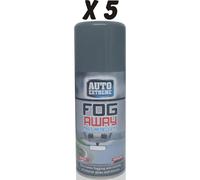 5 x 200ml Fog Mist Repellent Car Windscreen Glass Mirror Clear Spray