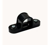 5 x 20MM Black Plastic PVC Conduit Saddles