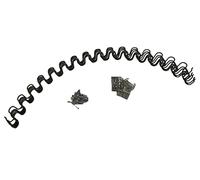 5 x 25" MASTA Upholstery Replacement Sofa Spring - Including Clips and Nails - 25 Inch - 5 Pc - Serpentine Zig Zag Chair Repair Springs