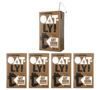 5 x 250ml Vegan Chocolate Oat Drink Cocoa Kids Lunch Box Vegan Milk Alternative