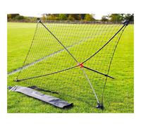 5 x 3 Feet Portable Football Rebounder - Ball Return Net Control & Shot Training