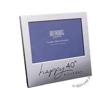 5" x 3" Happy 40th Birthday Photo Frame Occasion Gift Present 72240