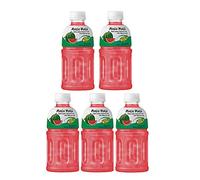 5 x 320ml Mogu Mogu Watermelon Flavoured Drink With Nata De Coco