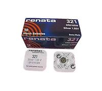 (5 x 321 Or SR616SW) Renata Watch Battery Swiss Made Silver Oxide 1.5V Also Known as SR616SW