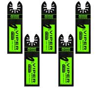 5 x 35mm Wide Bi-Metal Multi Tool Blade Extra Long Reach for Wood & Metal | Compatible With Dremel Fein Multimaster Makita Dewalt Etc Oscillating Multitool Blade Cutter Saw Set For Wood Metal Nails Etc