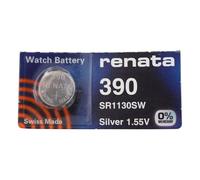 (5 x 390 or SR 1130 SW) Renata Watch Battery Swiss Made Renata 390 or SR1130SW Or AG10 1.5V