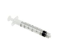 5 X 3ml Luer Lock Syringes Rays Sterile CE Marked
