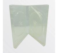 5 x 4 Way Super Clear CD/DVD Multicase 27mm Spine by Dragon Trading - 5 Cases