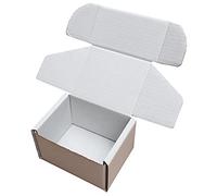 5" x 4" x 3" White Shipping Storage Boxes Cardboard MAILING Packet Small Parcel (50)