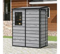 5 x 4FT Outdoor Plastic Storage Shed