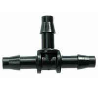 5 x 4mm Tee Micro Irrigation Fitting Pipe Barbed Garden Watering Connector Valve