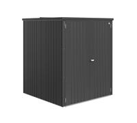 5 x 5 Biohort Equipment Locker 150 Large - Metallic Dark Grey