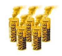 5 x ± 50 Seconds Yellow Hand Fumes - Wick Trigger - Coloured Hand Held Fumes - F1 Grade - ZENDA CLUB®