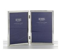 5" x 7" Double Silver Plated Photo Frame Gift Occasion Present 20857