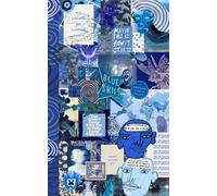 5 x 8" lined journal with 2026 monthly calendar: Maybe This is How It Starts collage art