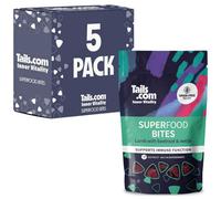 5 X 80G Tails.com Inner Vitality Superfood Bites Dog Treats Pouches - Lamb