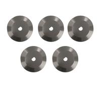 5 x 80mm Easy Cut Disc for Doner Kebab Machine Slicer - Stainless Steel Replacement, Compatible with EasyCut, Enigmex, Riteprice - Durable & Long-Lasting