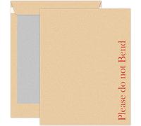5 X A4 Board Back Manila Envelopes. "Please Do Not Bend" Written On Each Envelope. Size- 324mm x 229mm .Self Seal Secure Envelopes. 5 ENVELOPES
