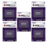 AgfaPhoto 70107 CR 123 A Lithium Button Cell Battery