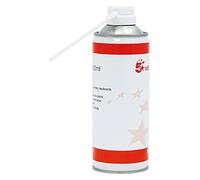 5 x Air Duster Can HFC Free Compressed Gas Flammable 400ml