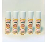 5 x Anointing Oil Ambar 10.ml Bottels Fragrance of The Holy Bible Jerusalem (60ml) (60ml) (10ml)