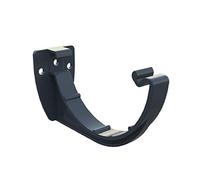 5 x Anthracite Grey Half Round Fascia Gutter Brackets, Freeflow 112mm Systems