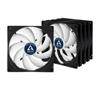 ARCTIC F14 140mm Value 5 x Pack Black PC Case Cooling Fans .3-Sone 74CFM 1350RPM