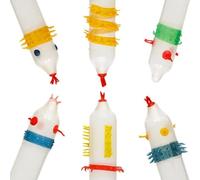 5 x Attractive Dotted Condoms Sex Adult Sensitive Orgasm Ribbed Stimulate Vagina Thin Condom Sex Toys for Men