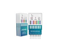 5 x Aydmed Professional 7-in-1 Rapid Drug Test Dip Cards Kit for Urine, Cocaine, Opiates, Methadone, Amphetamines, Canna cstasy & Benzodiazepines
