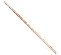 5 x Beech Wood Handle for Broom, Mop, Flag Pole, Plant Support - Threaded, Solid 120 cm (3.94 ft) Long, 22 mm (7/8") Thick Shaft, Versatile Eco-Friendly Replacement Stick