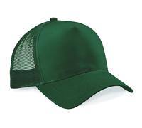 5 x BEECHFIELD ADULT'S HALF MESH TRUCKER BASEBALL CAP HAT PEAK VISOR -17 COLOURS