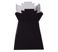 5 x Black Florist Aqua Boxes - Living Vases - Hand Tie Boxes