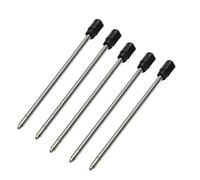 5 x Black Ink Refills For Swarovski Crystal Elements Filled Ballpoint Pen